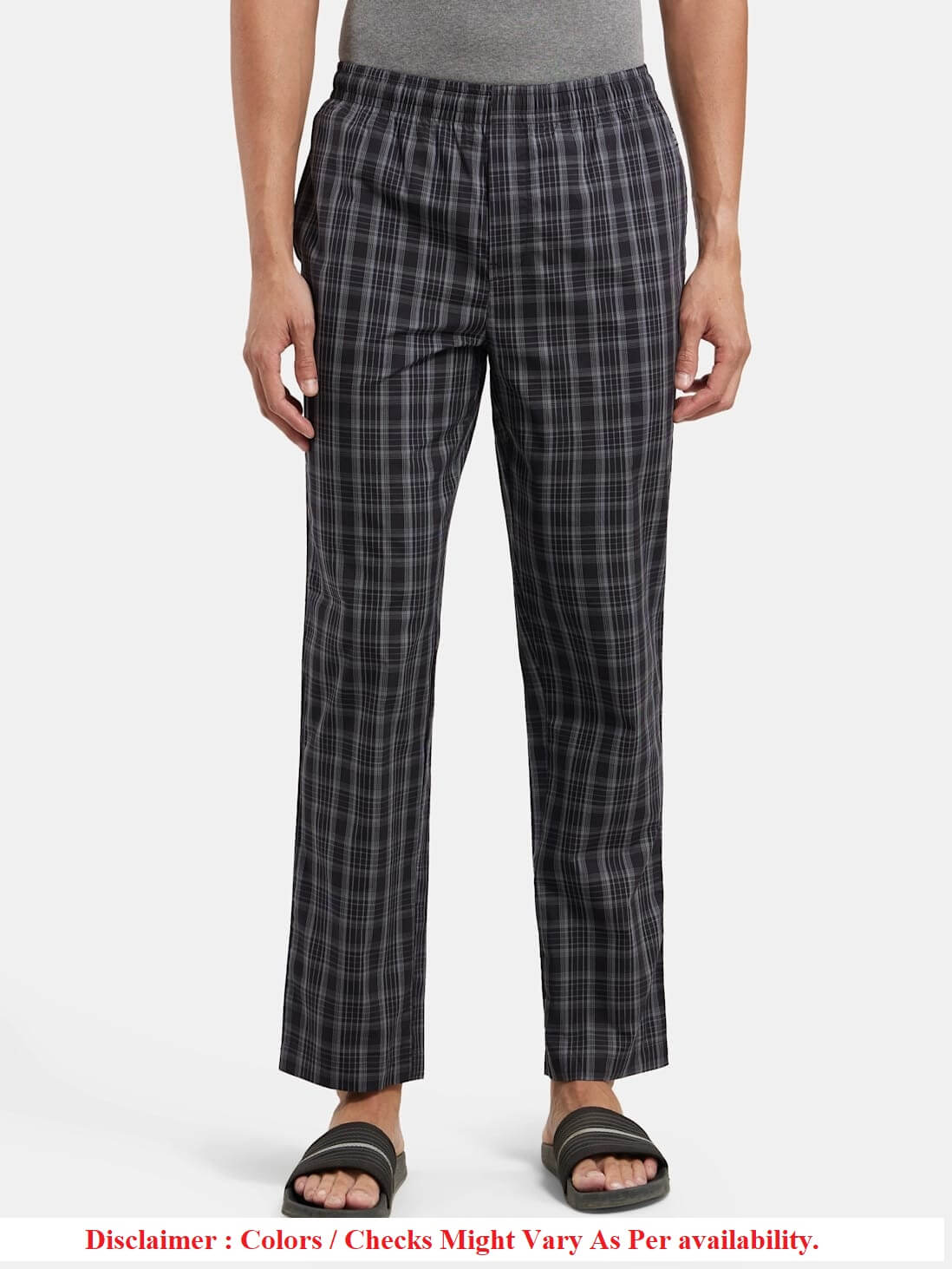 Jockey Assorted Check Pyjama for Men #9009