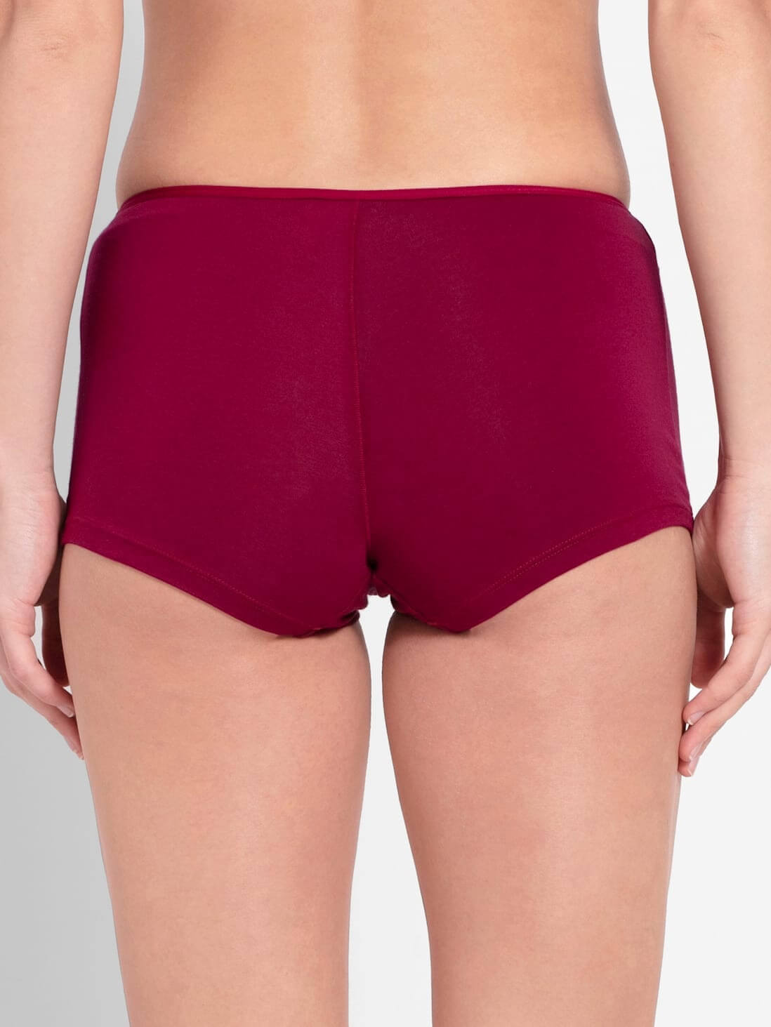 Jockey Beet Red Boy Leg Brief for Women #SS04