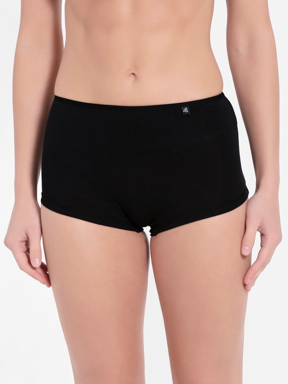 Jockey Black Boy Leg Brief for Women #SS04