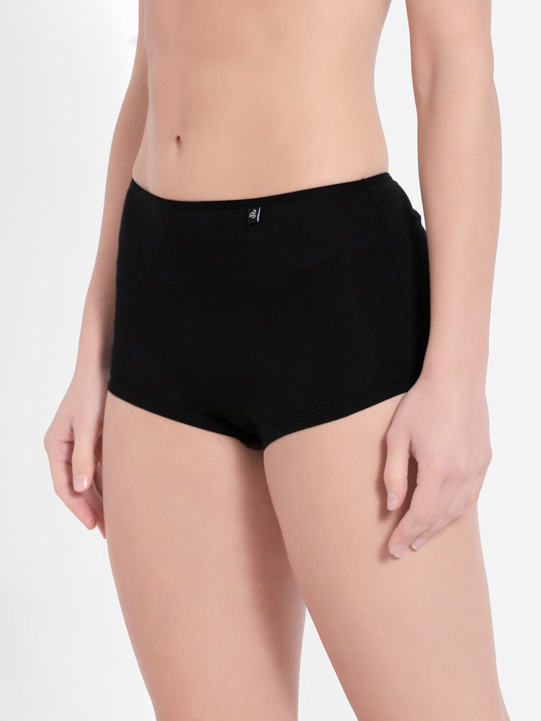 Jockey Black Boy Leg Brief for Women #SS04