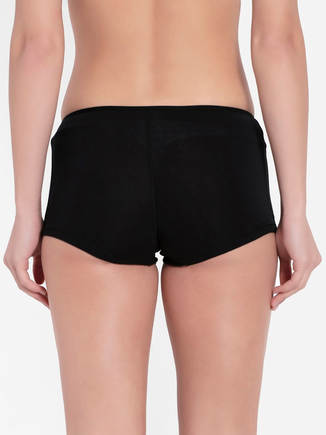 Jockey Black Boy Leg Brief for Women #SS04