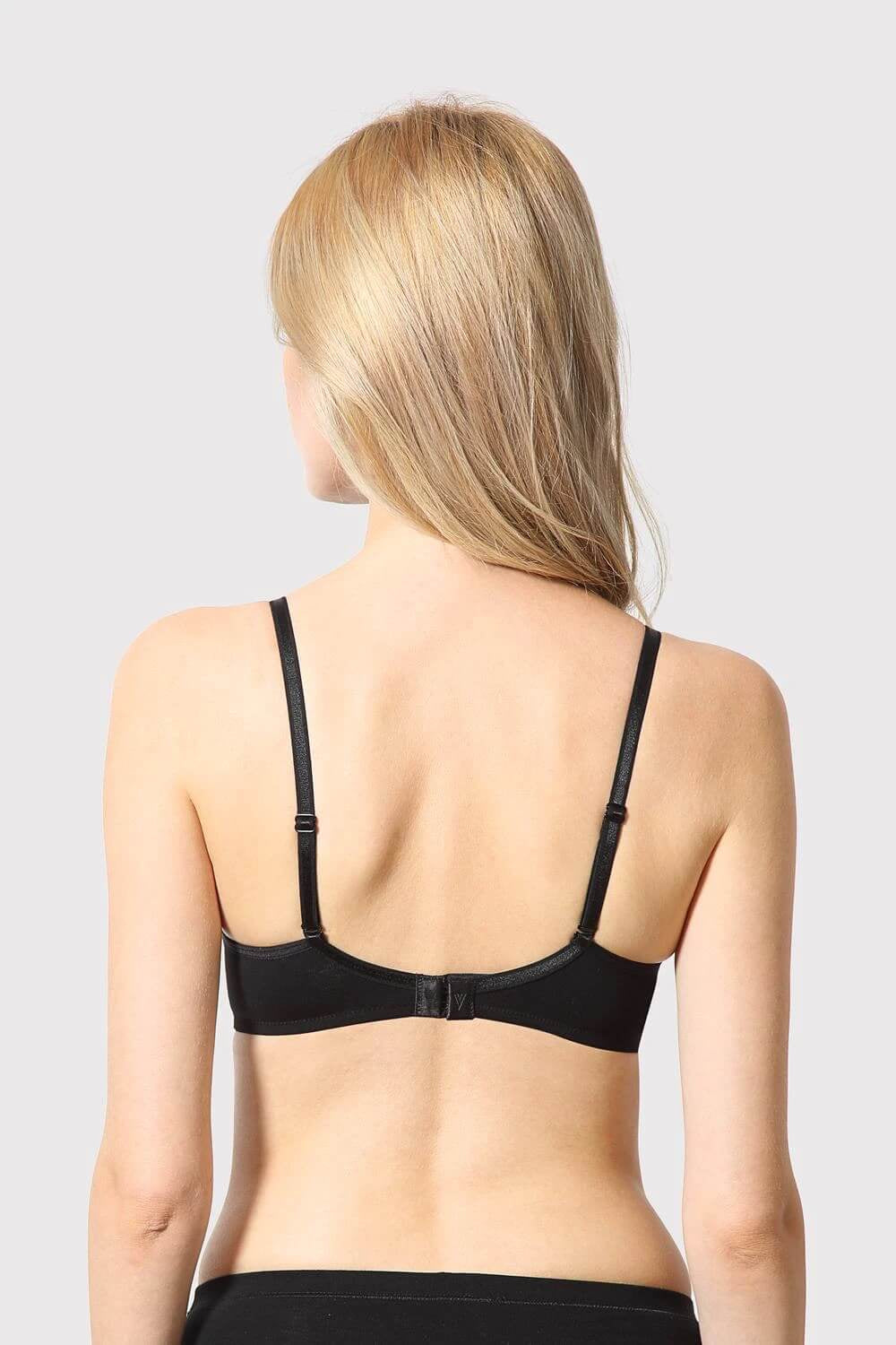 Van Heusen Black Non-Wired Padded Bra #11002