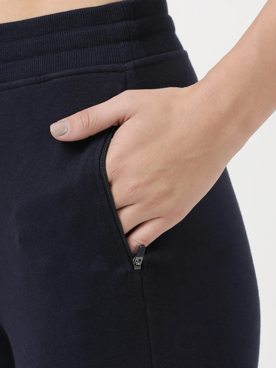 jockey 1323 navy zipper