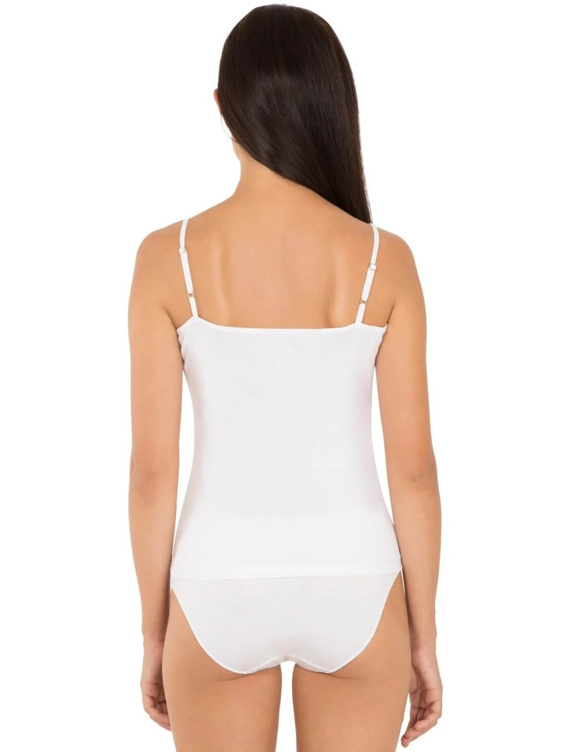 Jockey White Camisole for Women #1487