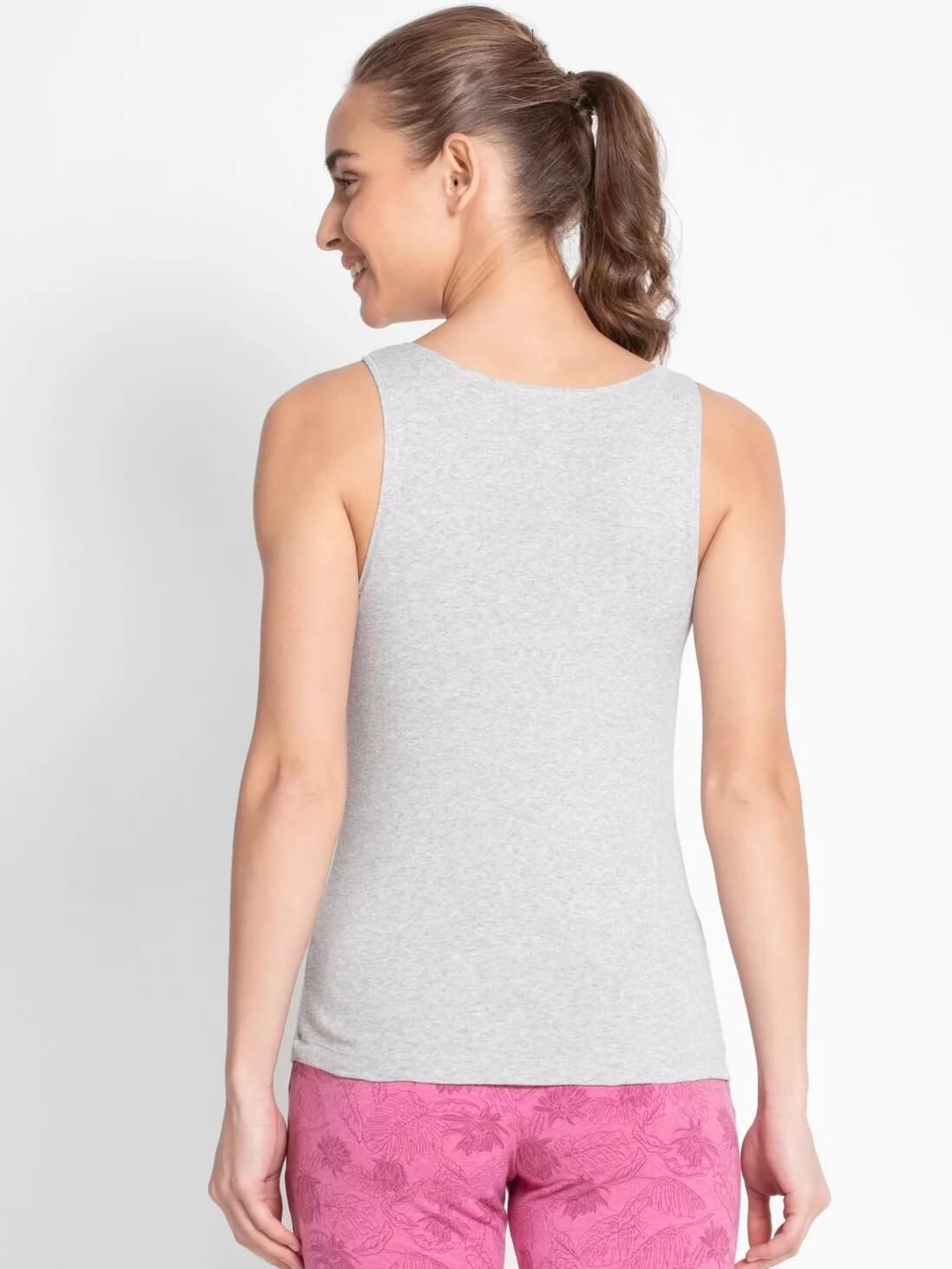 Jockey Grey Tank Top for Women #1535