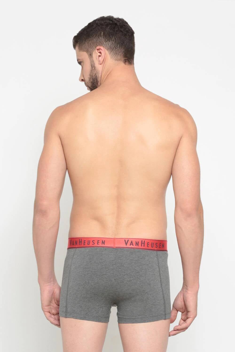 Van Heusen Charcoal Trunk for Men #20045