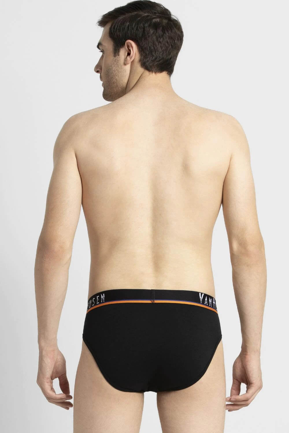 Van Heusen Black Brief for Men #40004