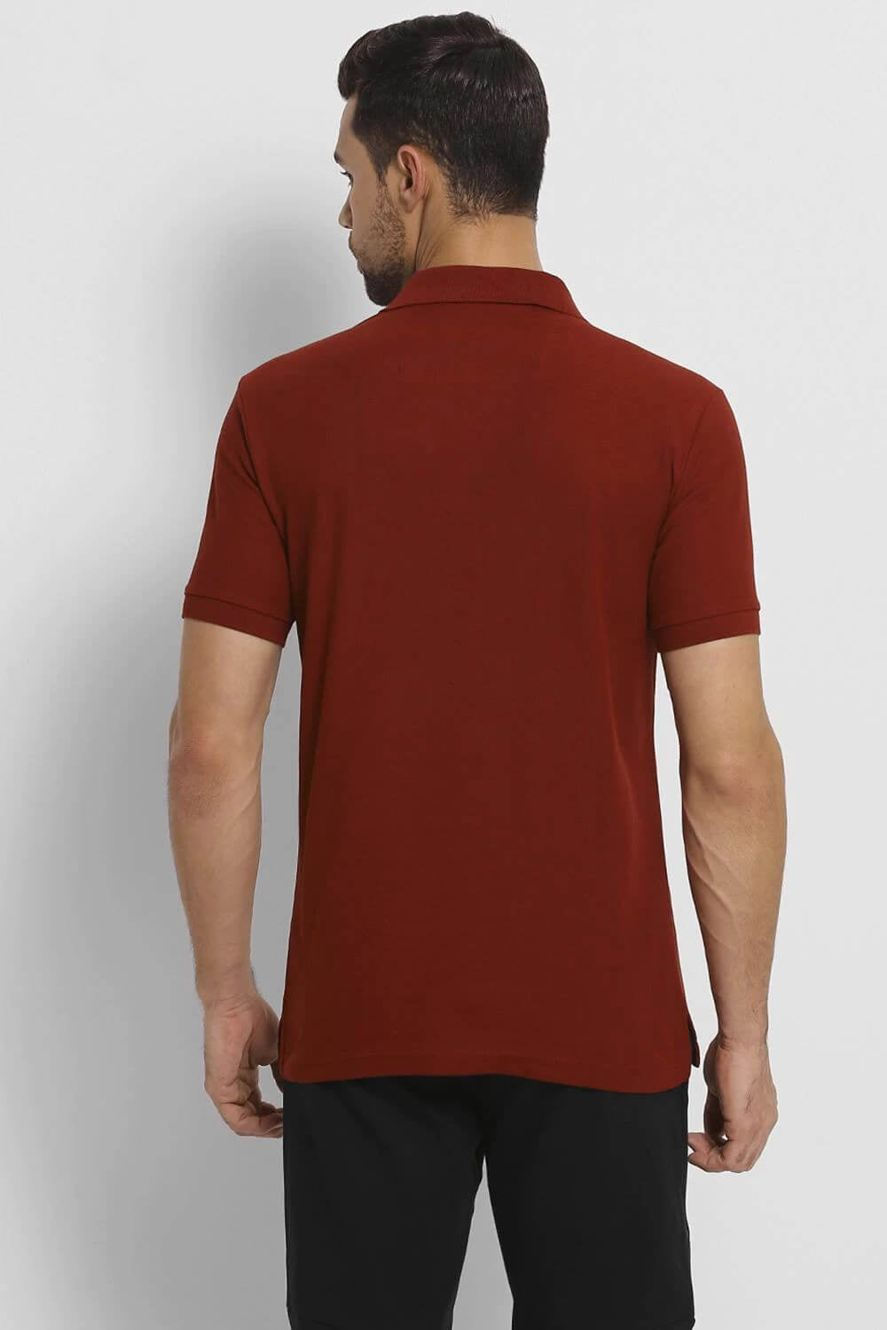 Van Heusen Wine Polo Tshirt for Men #60032