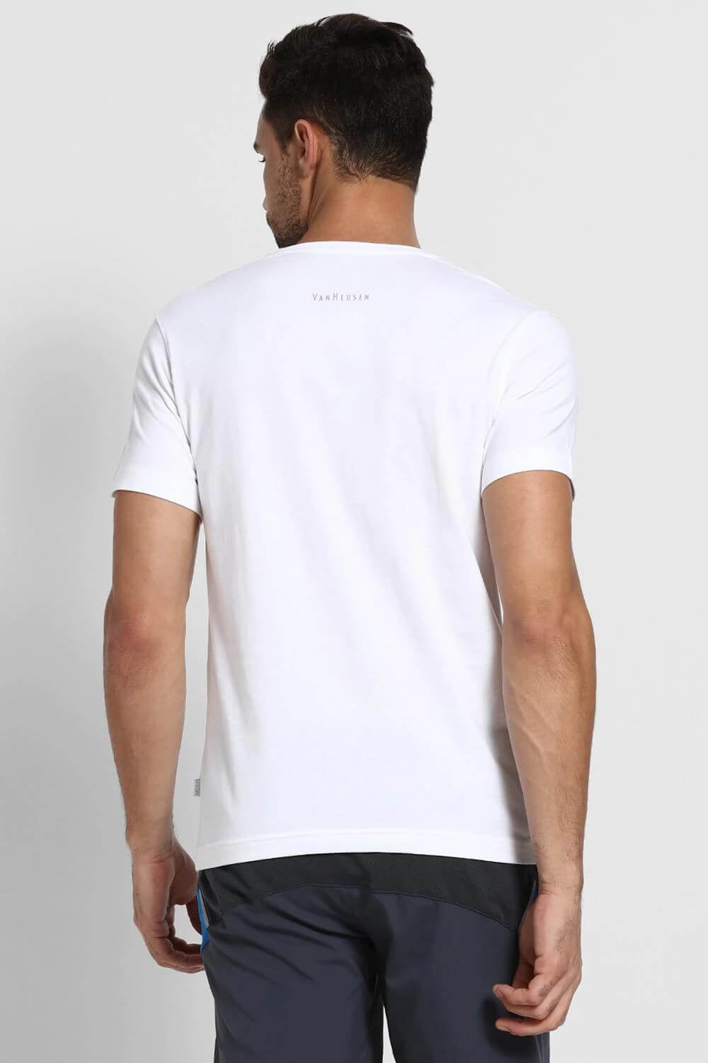 Van Heusen White Tshirt for Men #60034