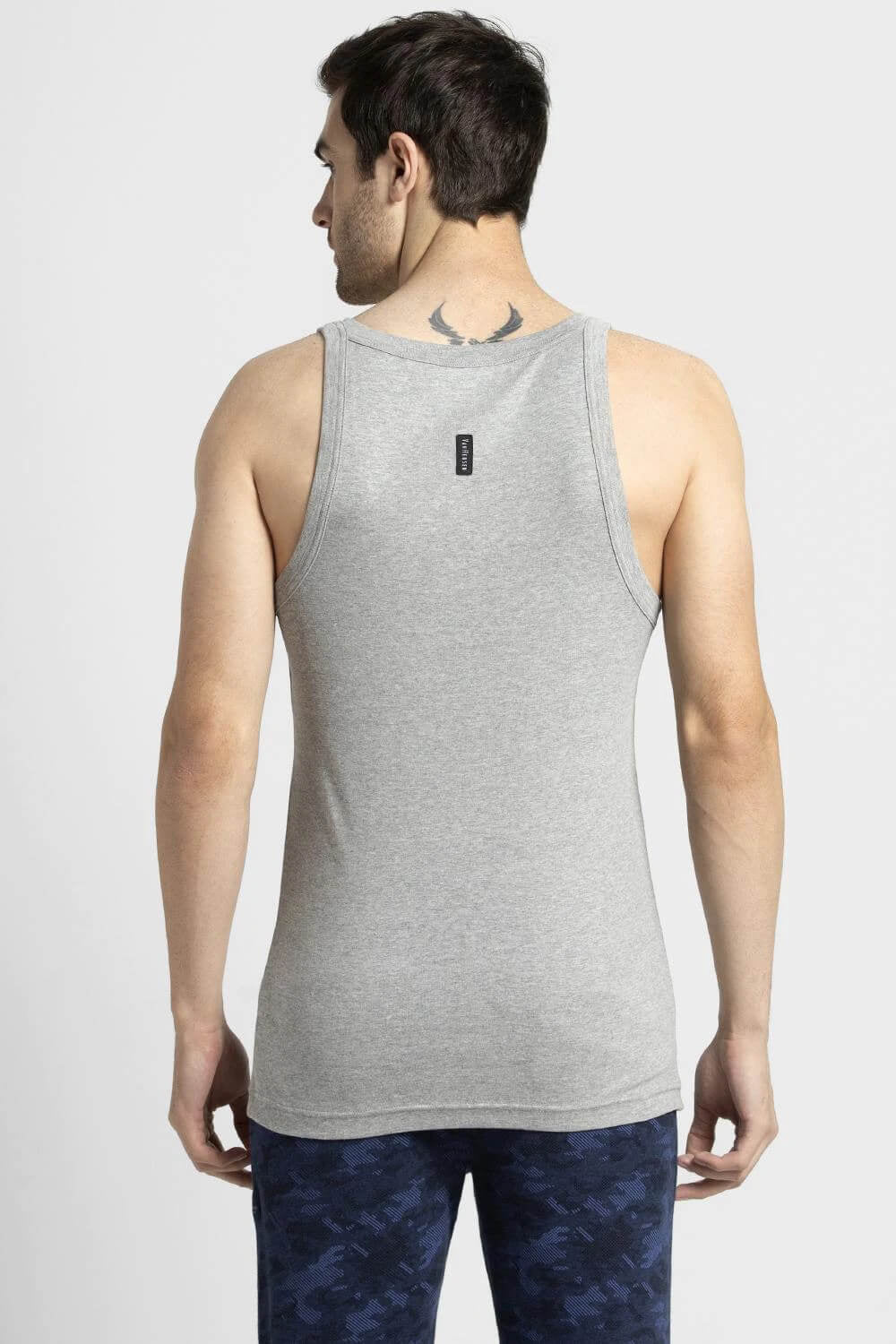 Van Heusen Grey Racer Vest for Men #60077