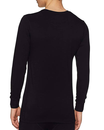 Van Heusen Black Full Sleeve Thermal for Men #71011