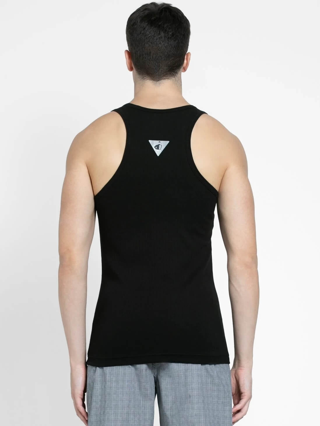 Jockey Black Racerback Vest #9922