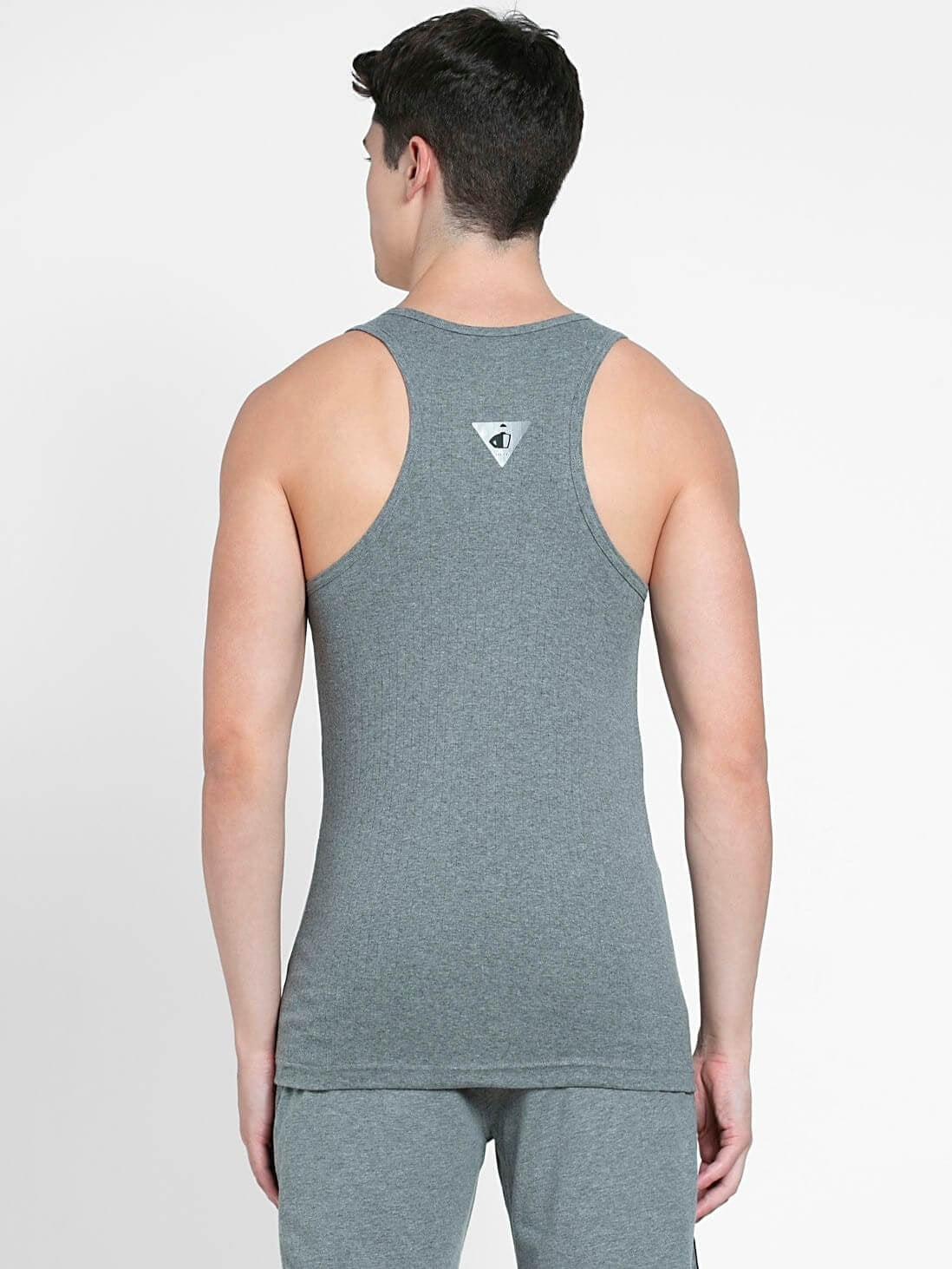 Jockey Grey Racerback Vest #9922