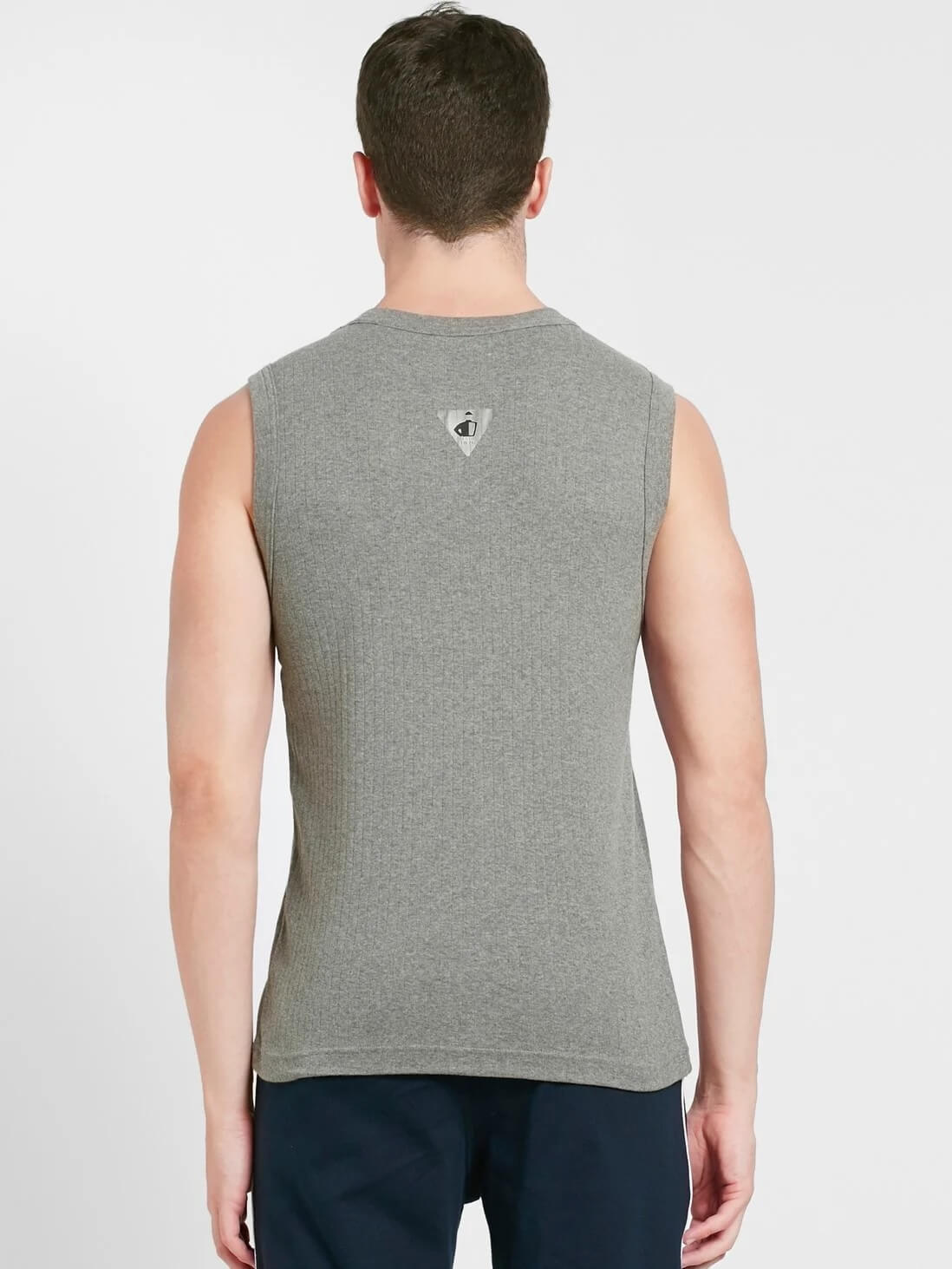 Jockey Grey Muscle Tee for Men #9930
