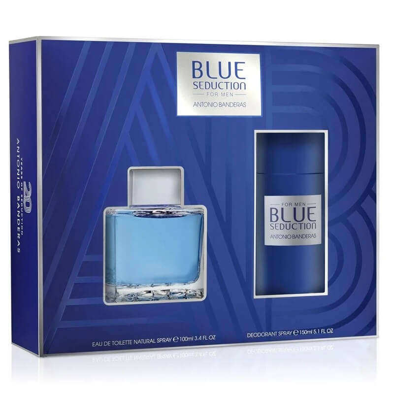 antonio banderas blue seduction giftset