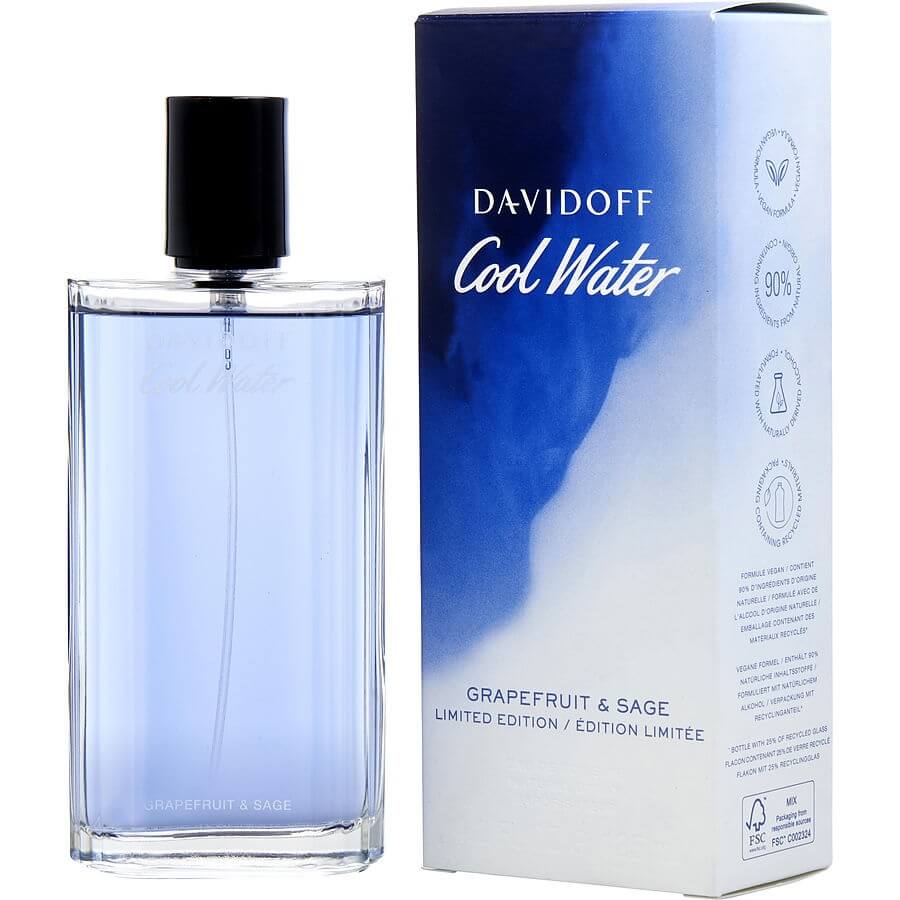 Davidoff Cool Water Grapefruit & Sage for Men 125ml EDT