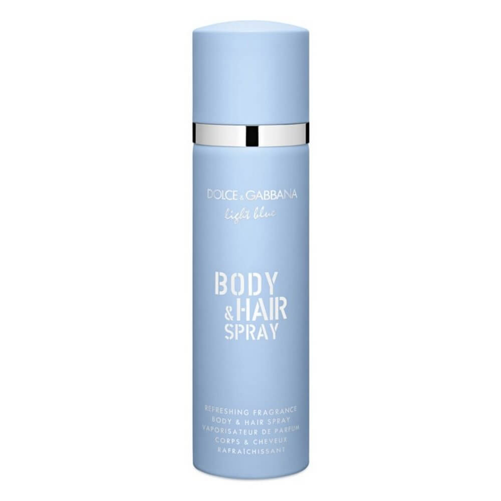 dolce & gabbana light blue body and hair spray