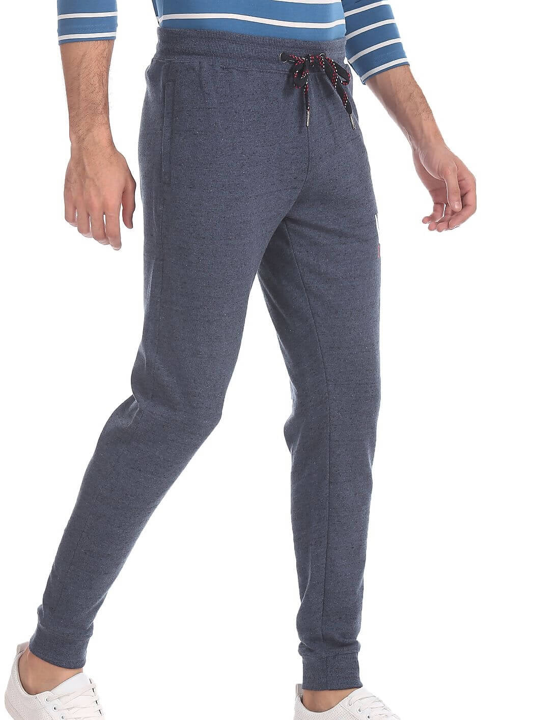 U S Polo Assn Denim Textured Jogger for Men I603