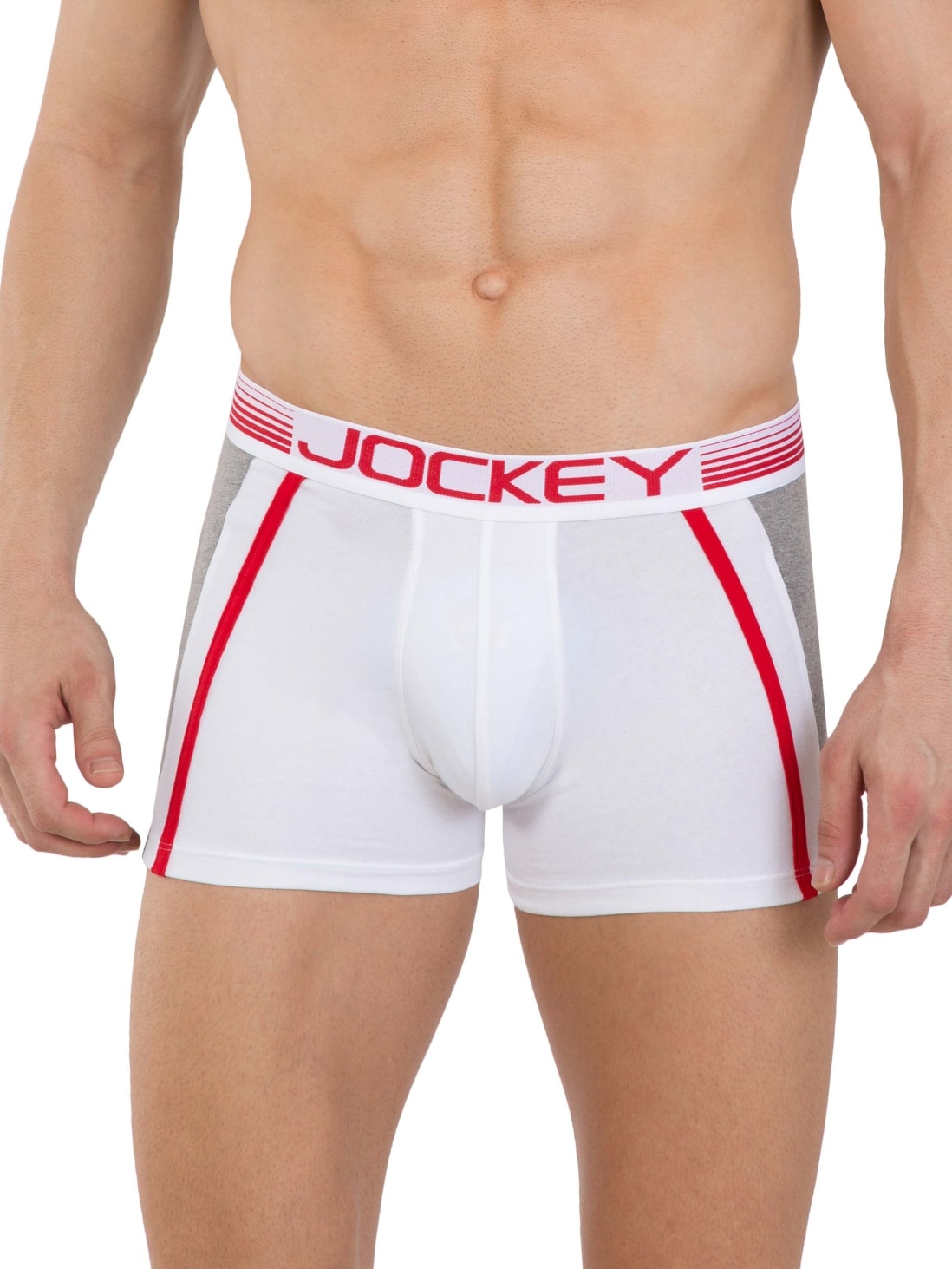 Jockey White Fashion Trunk for Men #US21