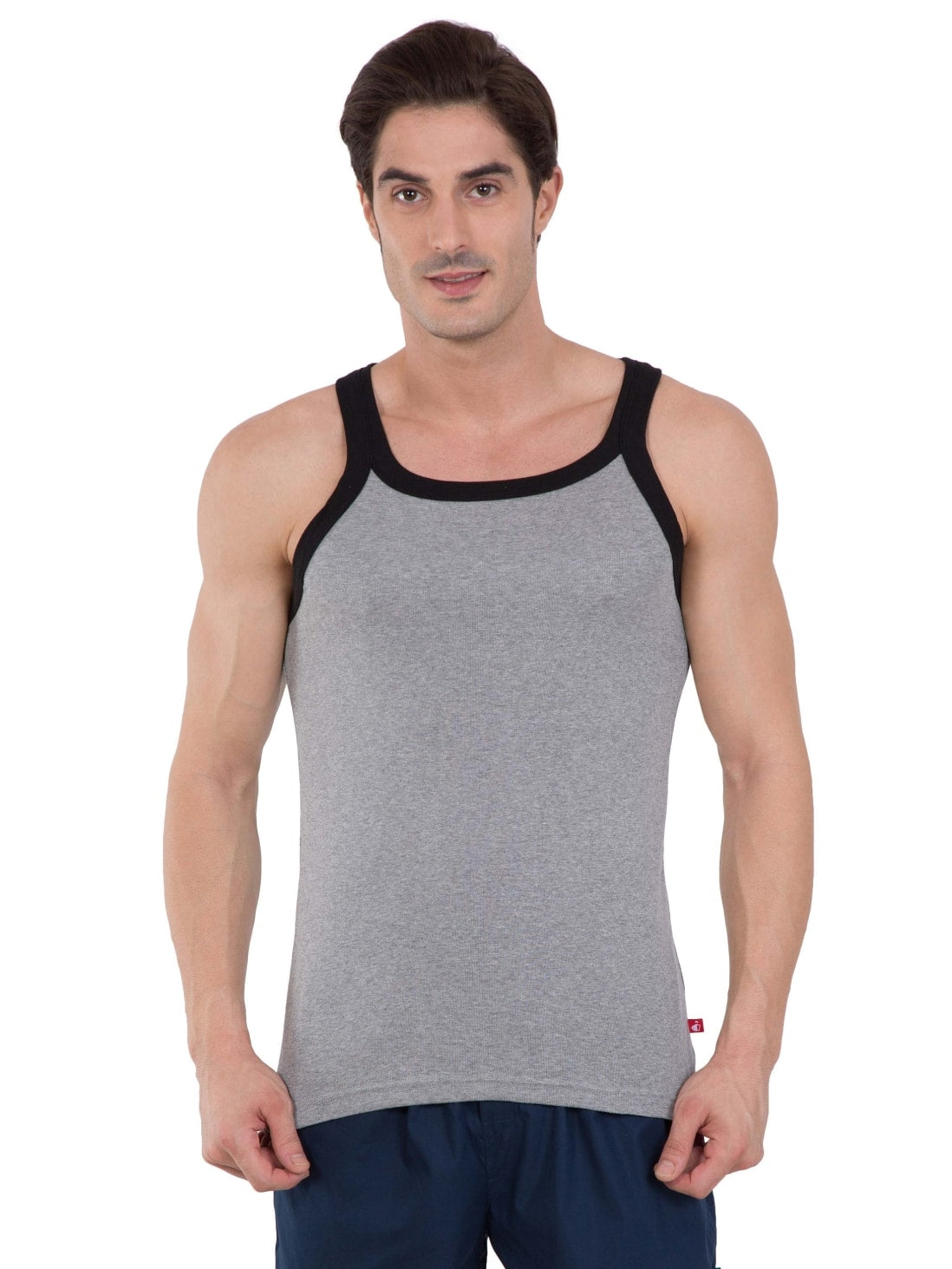 Jockey Grey Fashion Vest for Men #US27