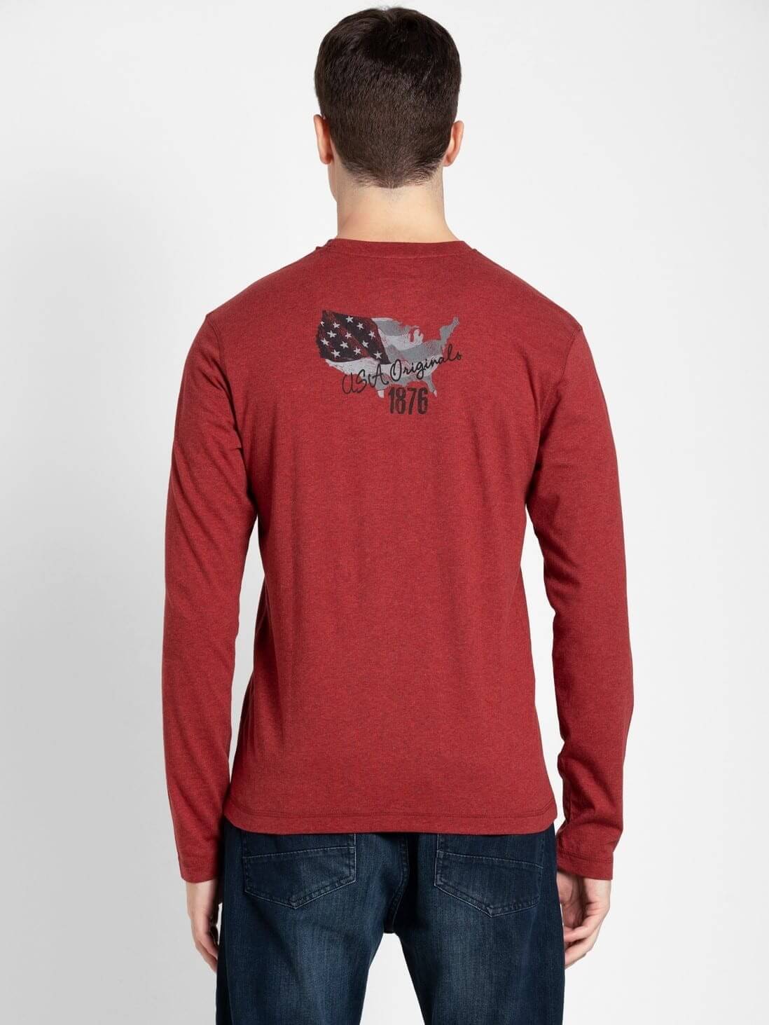 jockey us82 red melange back