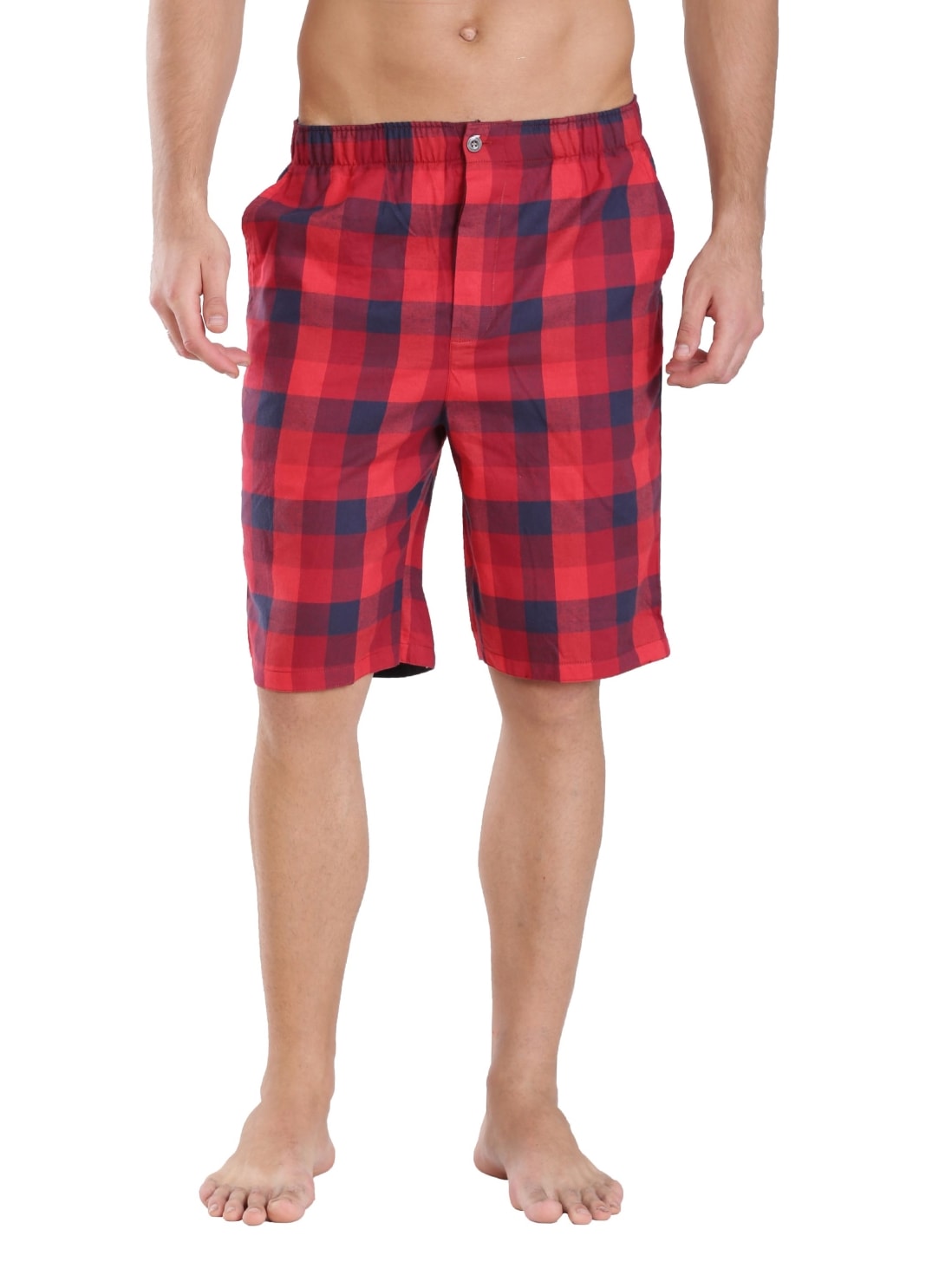 Jockey Assorted Checks Woven Bermuda for Men #US88