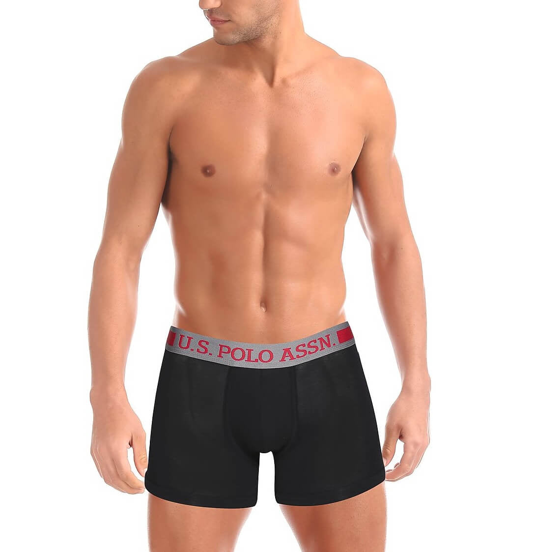 U S Polo Assn Black Trunk for Men #I101