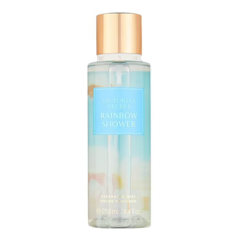 victoria's secret rainbow shower body mist
