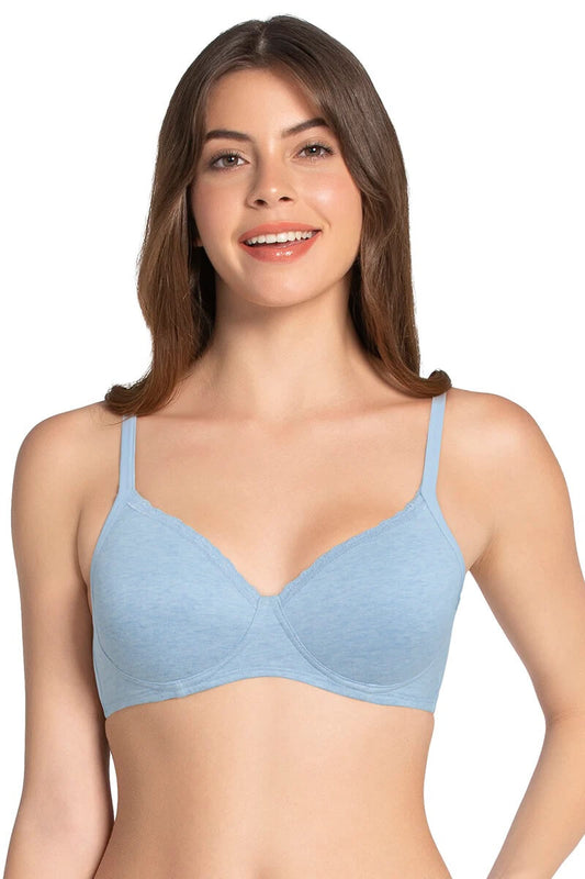 Enamor Navy Side Support Bra A042 – Route2Fashion