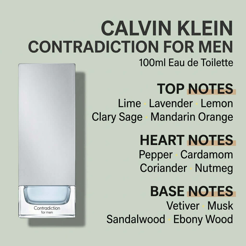 Calvin Klein Contradiction for Men 100ml EDT