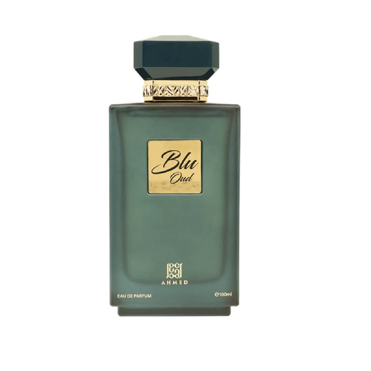 ahmed al maghribi blue oud perfume bottle