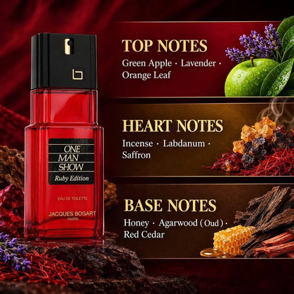 Jacques Bogart One Man Show Ruby for Men 100ml EDT