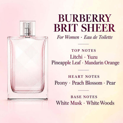 Burberry Brit Sheer for Women EDT [PARTIAL]