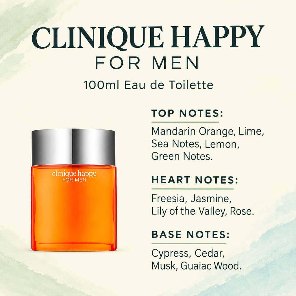 Clinique Happy for Men EDT [PARTIAL]