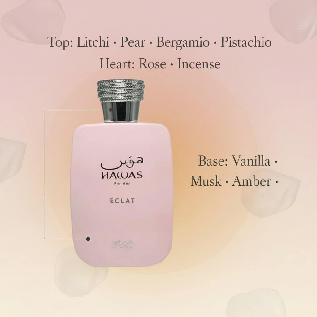 Rasasi Hawas Eclat for Women 100ml EDP