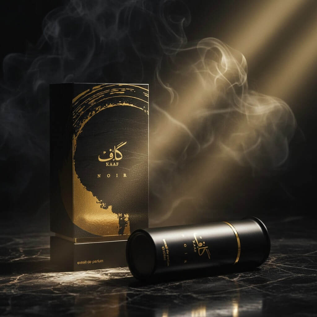 Ahmed Al Maghribi Kaaf Noir EDP for Women & Men 80ml PARTIAL