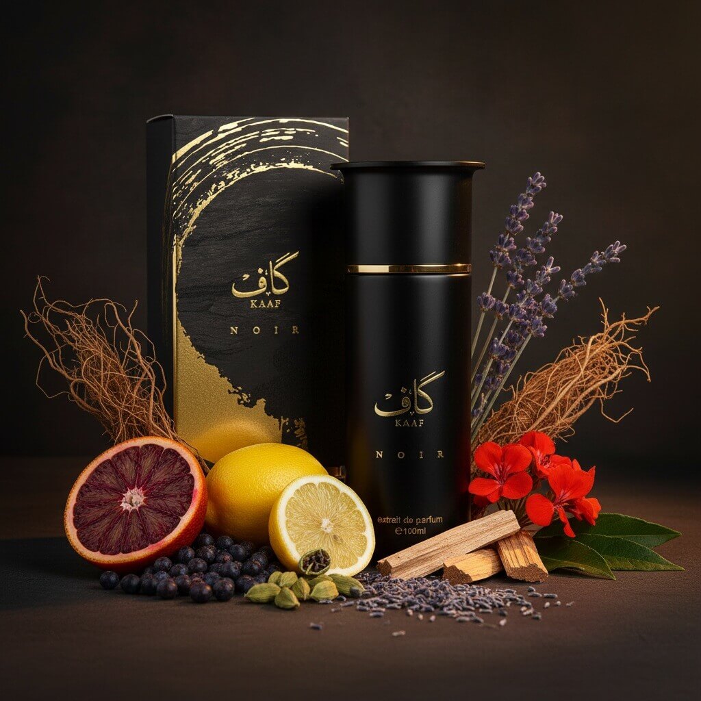 Ahmed Al Maghribi Kaaf Noir EDP for Women & Men 80ml PARTIAL