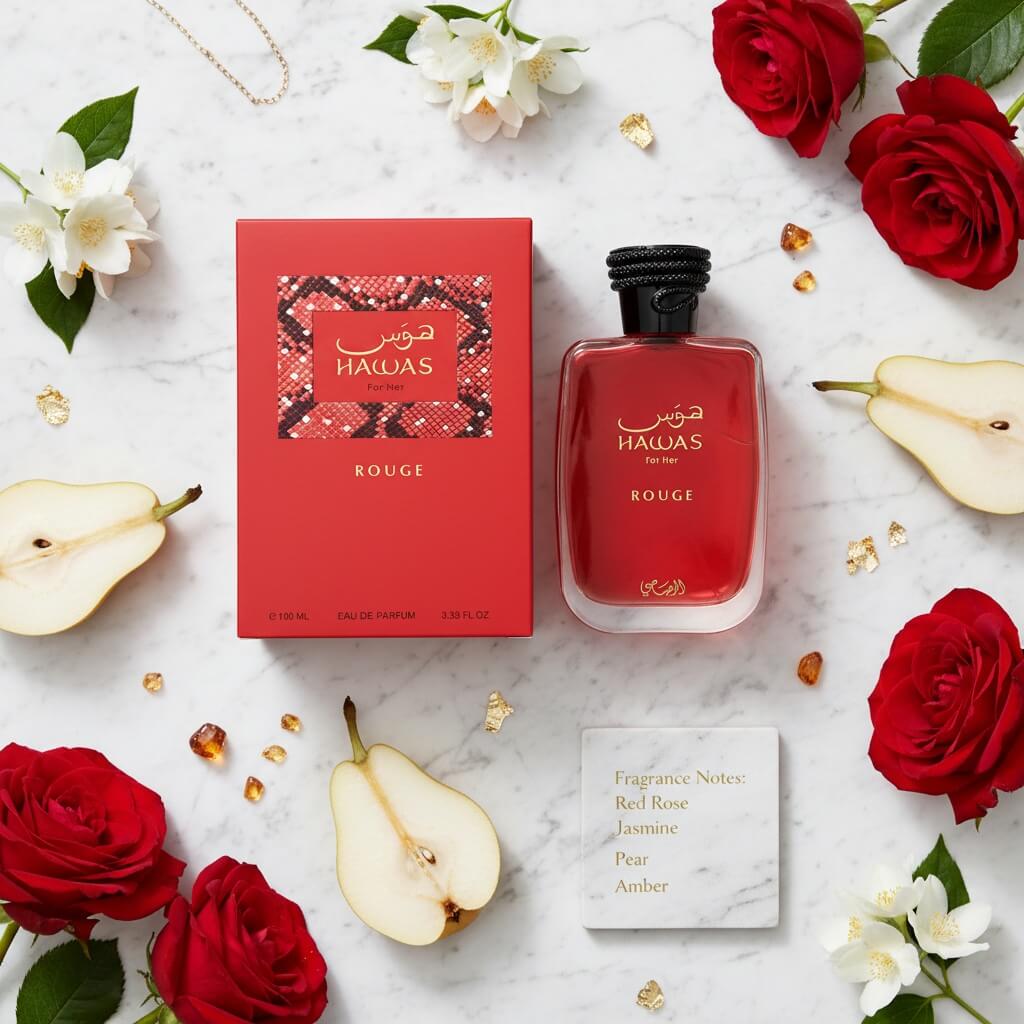 Rasasi Hawas Rouge for Women 100ml EDP