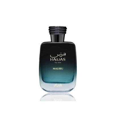 rasasi hawas malibu perfume bottle