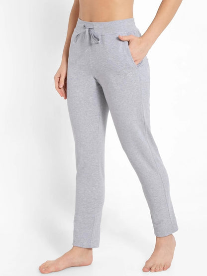 Jockey Grey Lounge Pants for Women #1301 [New Fit]