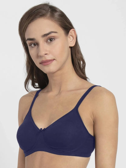 Jockey Navy Seamless Shaper Bra #1722