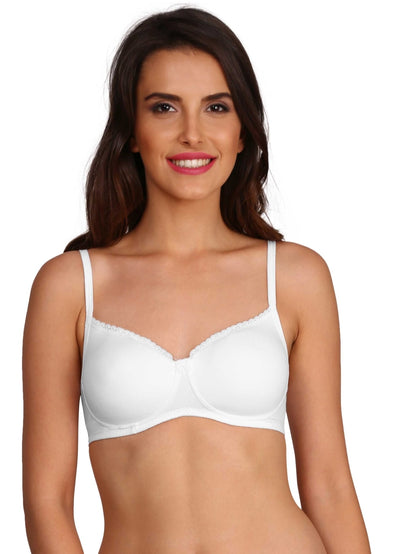 jockey bra 1723 white front