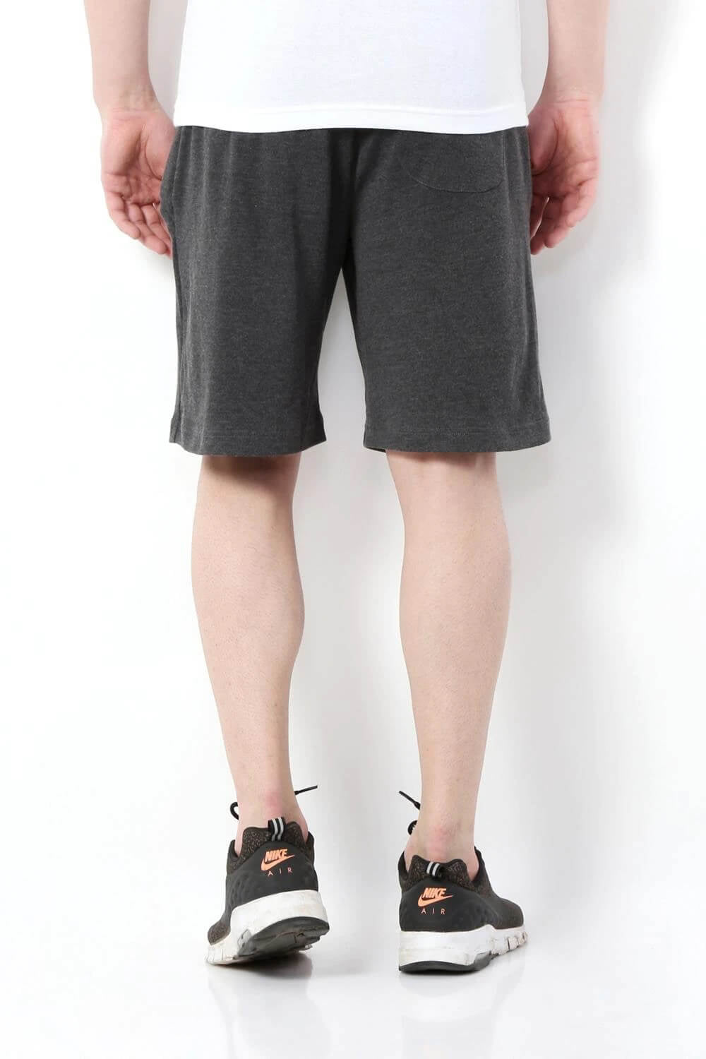 Van Heusen Charcoal Knit Shorts for Men #50002