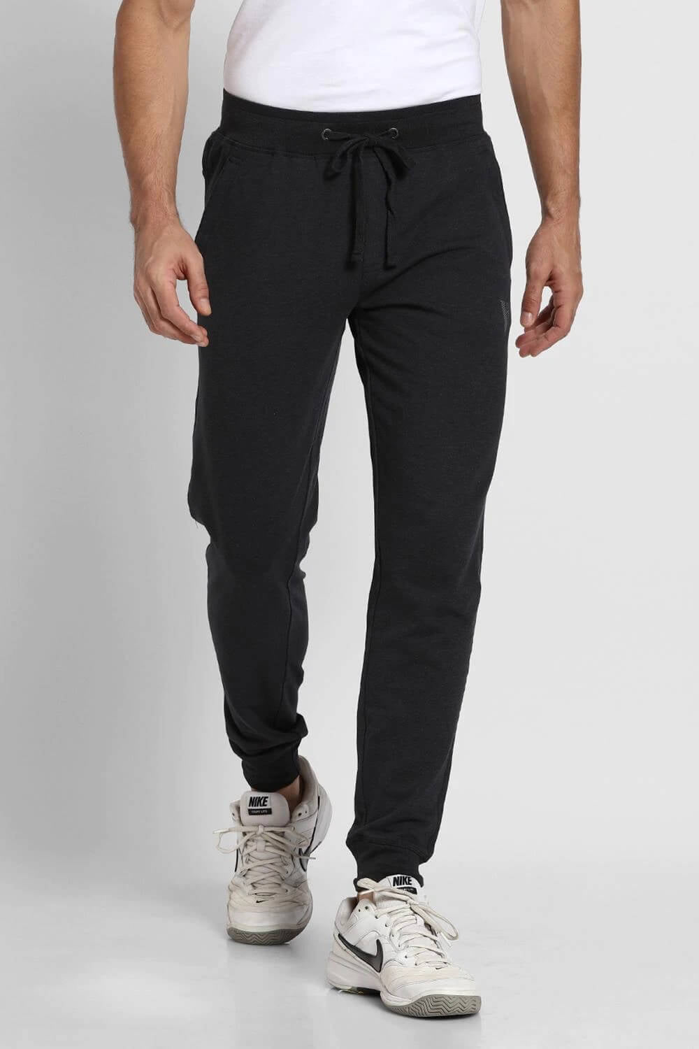 Van Heusen Charcoal Jogger for Men #50054