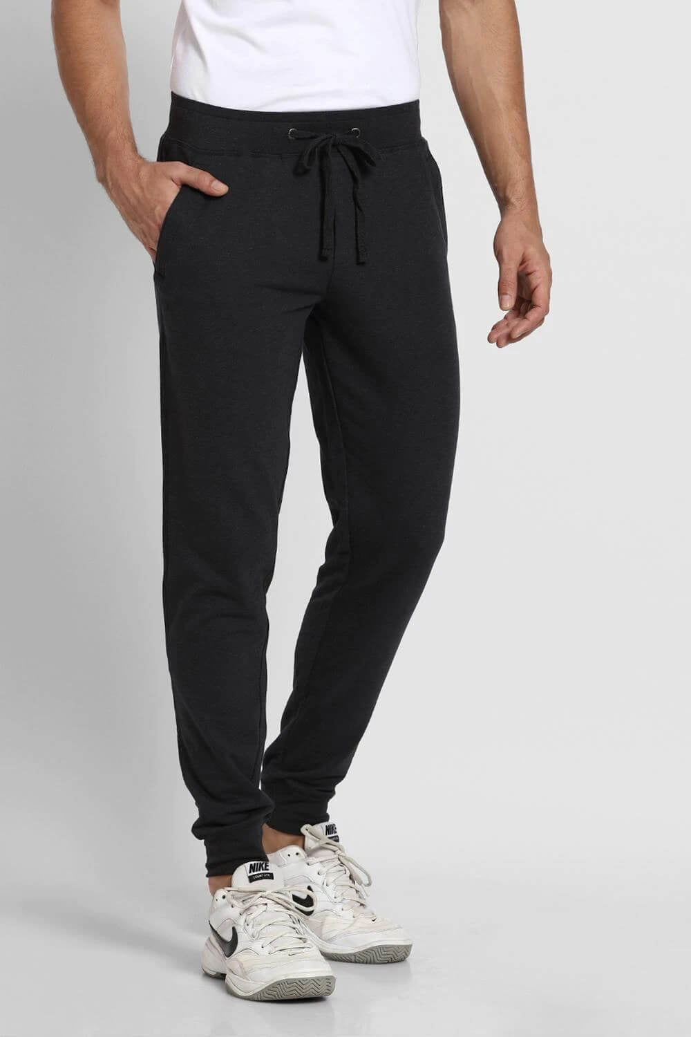 Van Heusen Charcoal Jogger for Men #50054