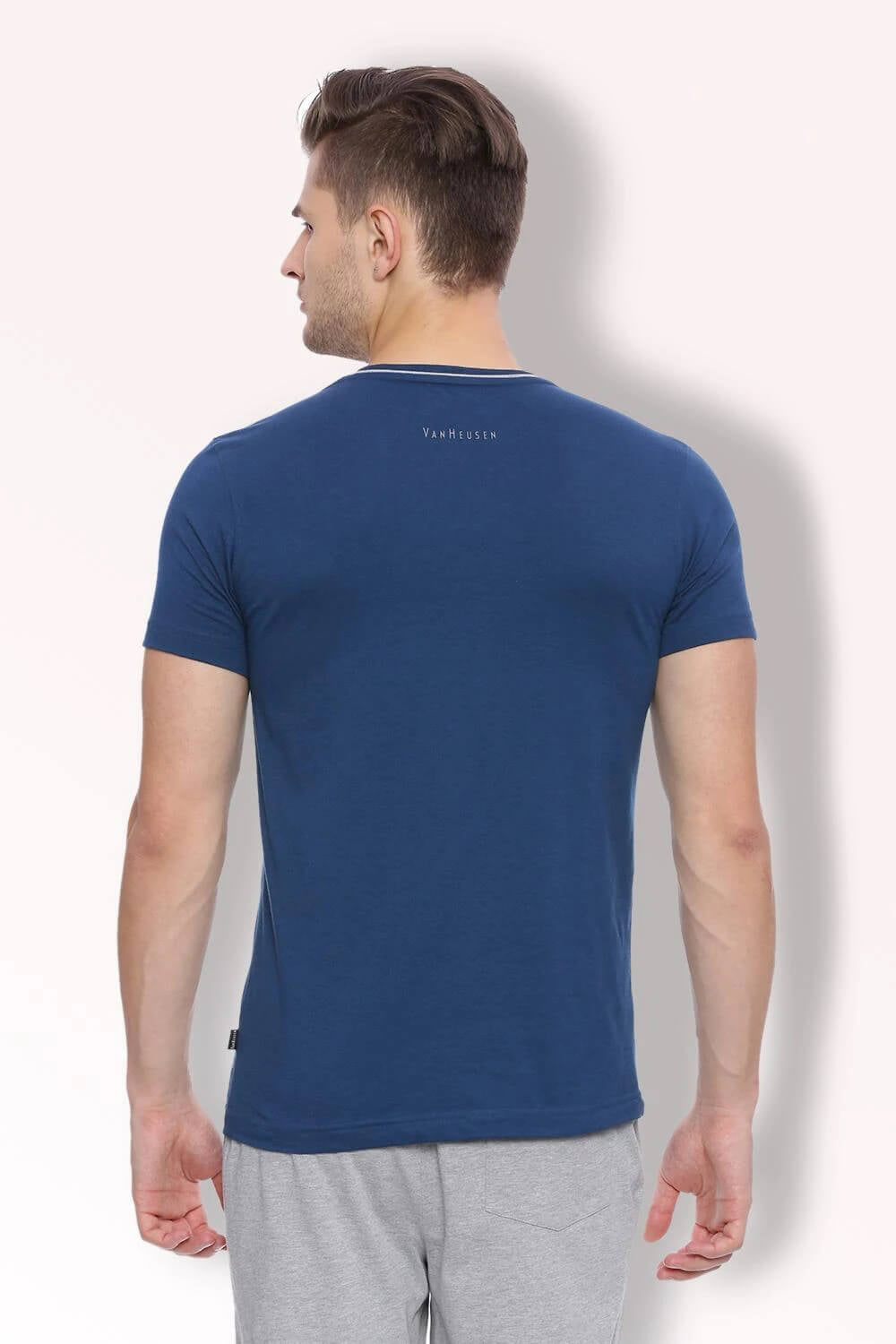 Van Heusen Deep Sea Tshirt for Men #60021