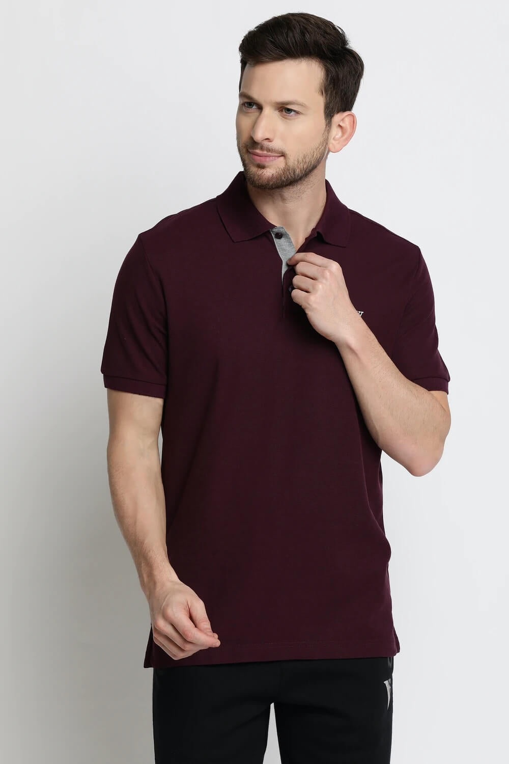 Van Heusen Purple Polo Tshirt for Men #60032