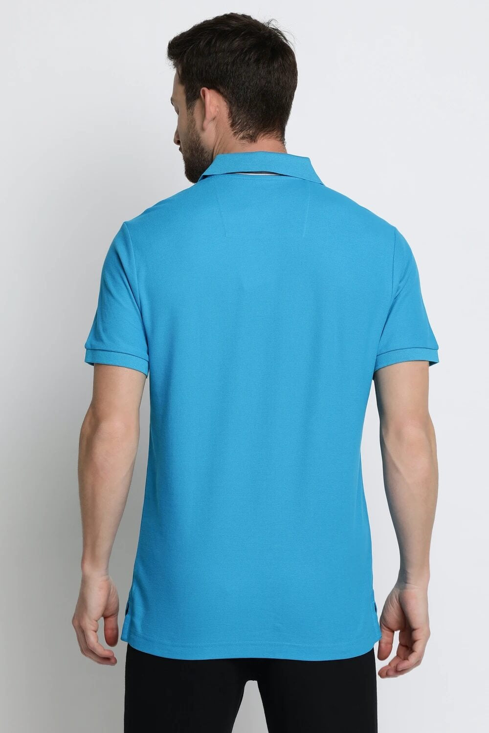 Van Heusen Blue Polo Tshirt for Men #60032