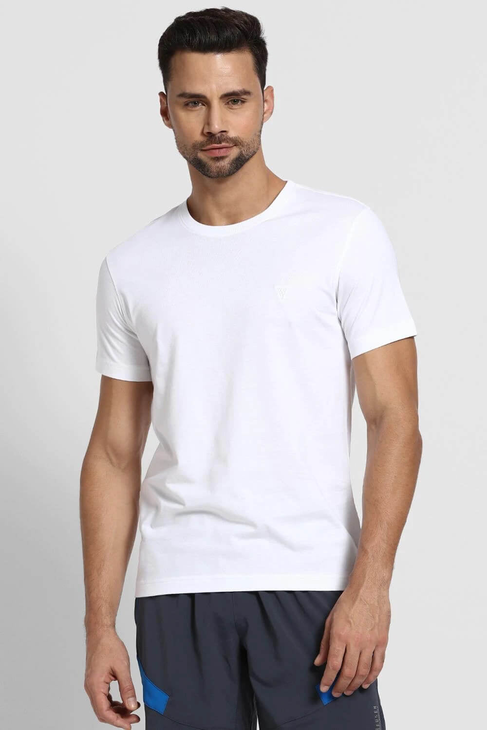 Van Heusen White Tshirt for Men #60034