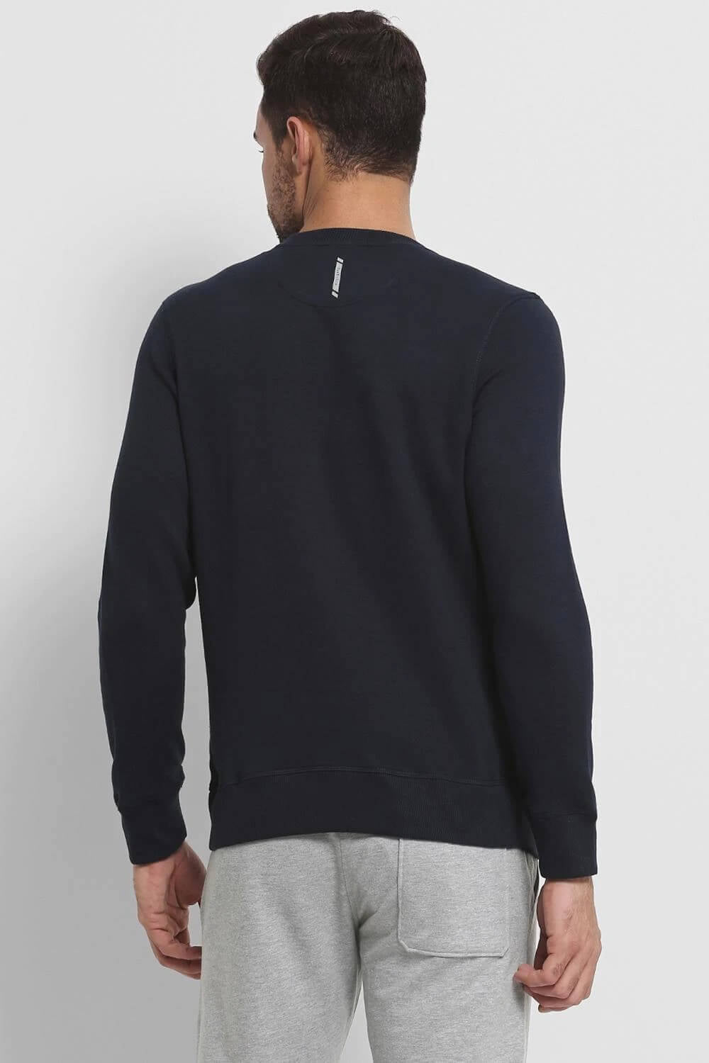 Van Heusen Navy Sweatshirt for Men #60076